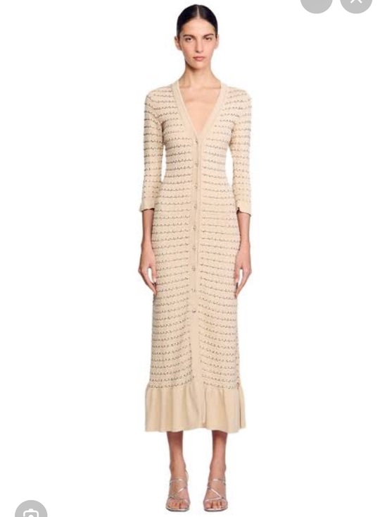 Sandro Dresses & Skirts - Sandro knit and sequined dress